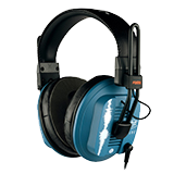 ヘッドホン Dekoni blue Fostex T50RPmk3 Dekoni Audio Blue - Fostex/Dekoni HiFi Audiophile Planar
