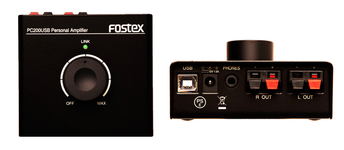 FOSTEX パーソナル・アンプPC200USB(品)